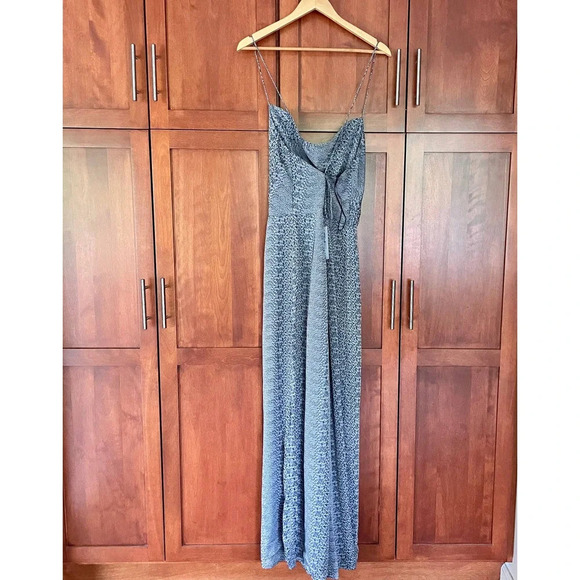 Finders Keepers Catalina Wide Leg Jumpsuit Sleeveless Animal Print Size 10 NEW - Picture 7 of 12